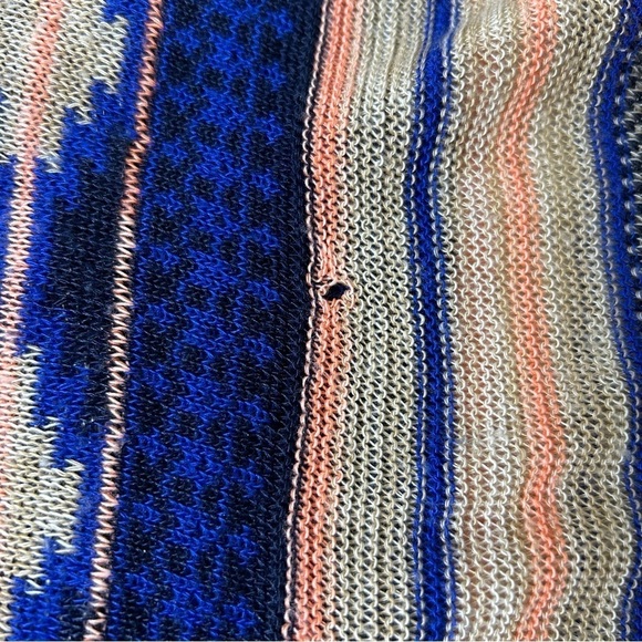 Say What? Woven Open-Front Long-Line Duster Cardigan, Size S - Picture 7 of 7